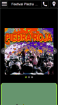 Mobile Screenshot of piedrarojafestival.com